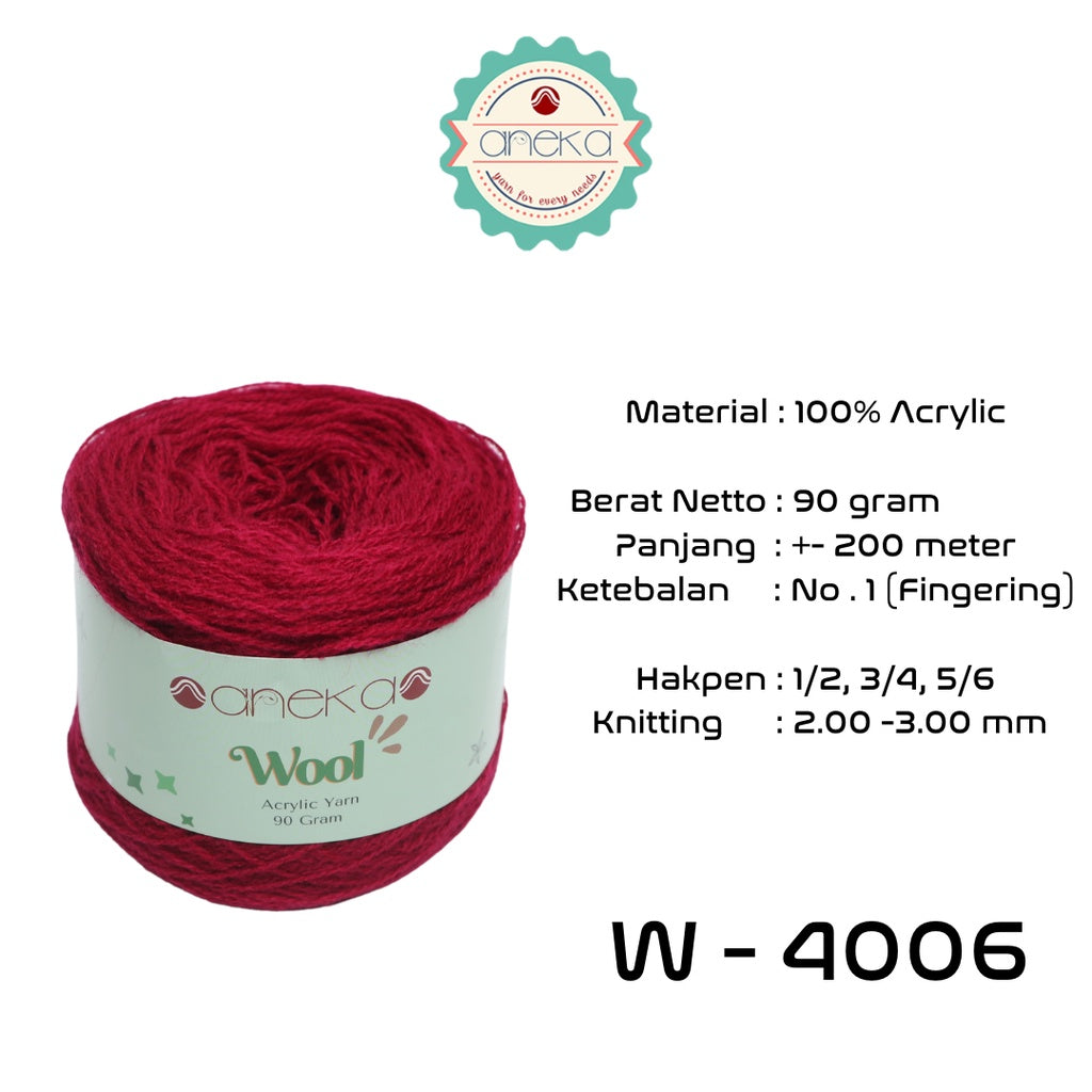 KATALOG - Benang Rajut Wool / Wol / Siet Yarn 90 gram - PART 1