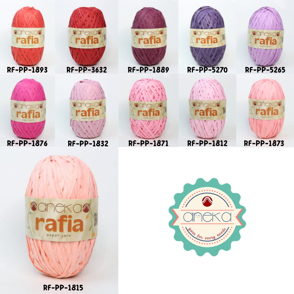 KATALOG - Benang Rajut Rafia / Raffia Paper Yarn