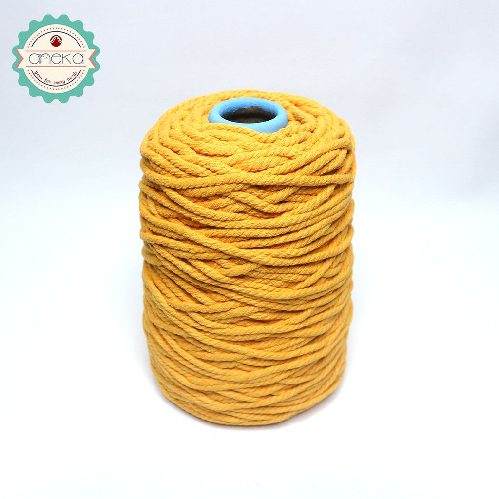 KATALOG - Benang Tali katun / tali macrame makrame warna warni 500 gr / 4mm