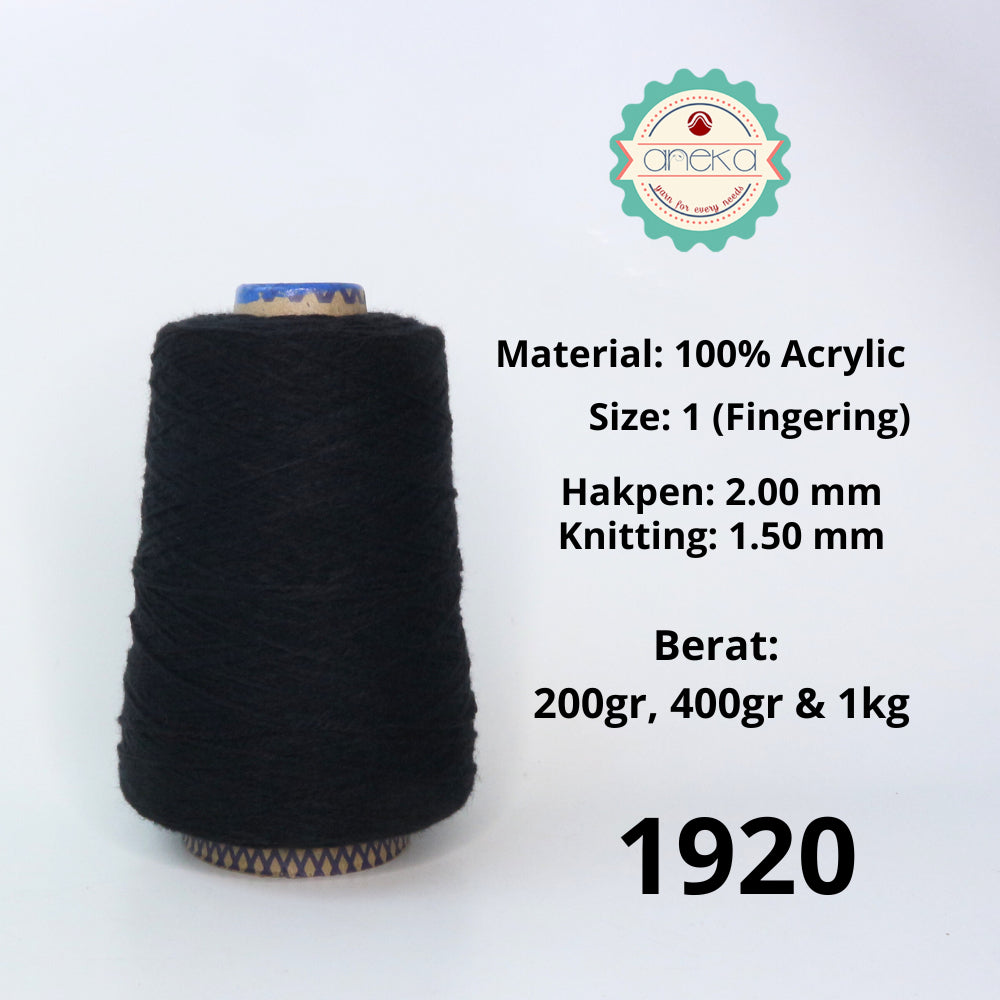 KATALOG - Benang Rajut Wool Aneka Cones / Wol / Siet Yarn / Tufting Rug / Karpet - Part 1