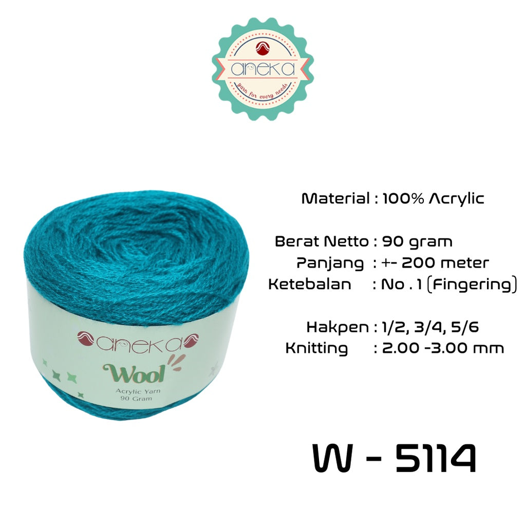 KATALOG - Benang Rajut Wool / Wol / Siet Yarn 90 gram - PART 2