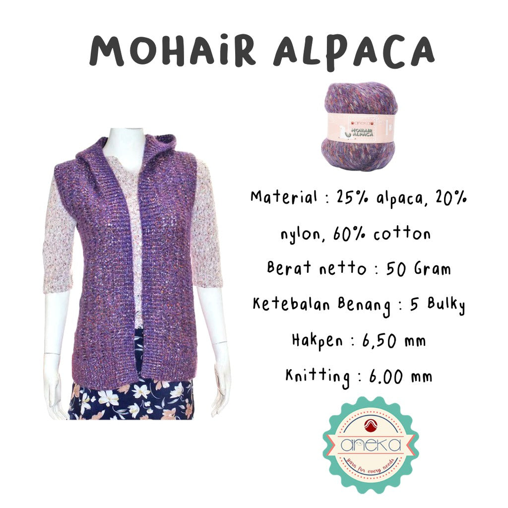 KATALOG - BENANG MOHAIR ALPACA / MOHAIR ALPACA YARN