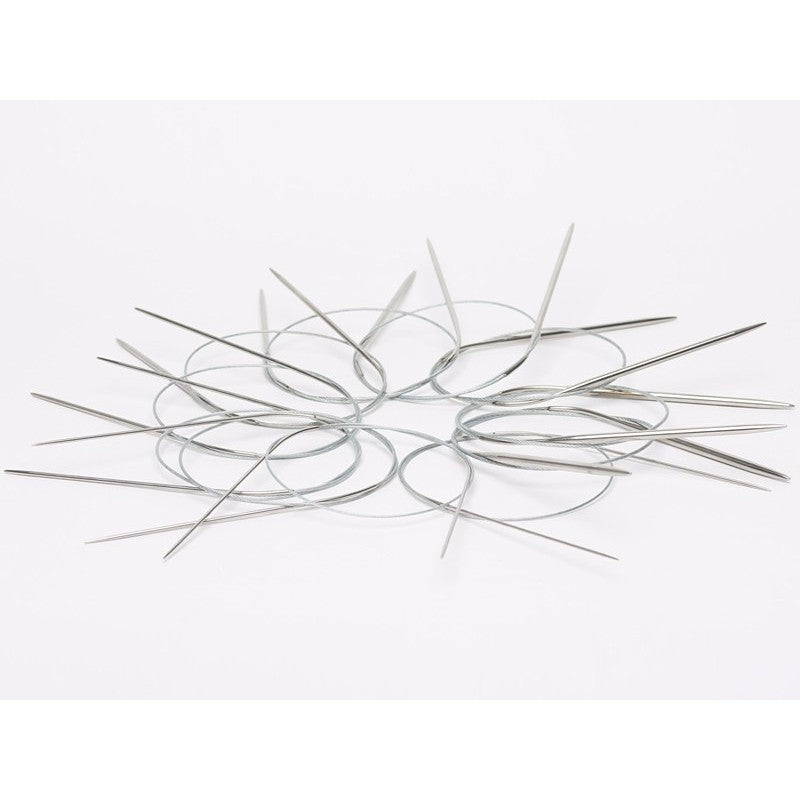CIRCULAR Stainless Knitting Needle / Jarum Knitting Stainless - PCS