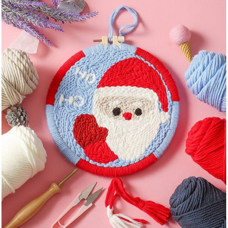 KATALOG - Round Canvas Punch Needle ANK / Kanvas Punch Bulat DIY