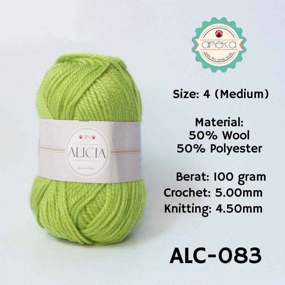 KATALOG - Benang Rajut Wool Alicia / Crochet Knitting Yarn - Part 2