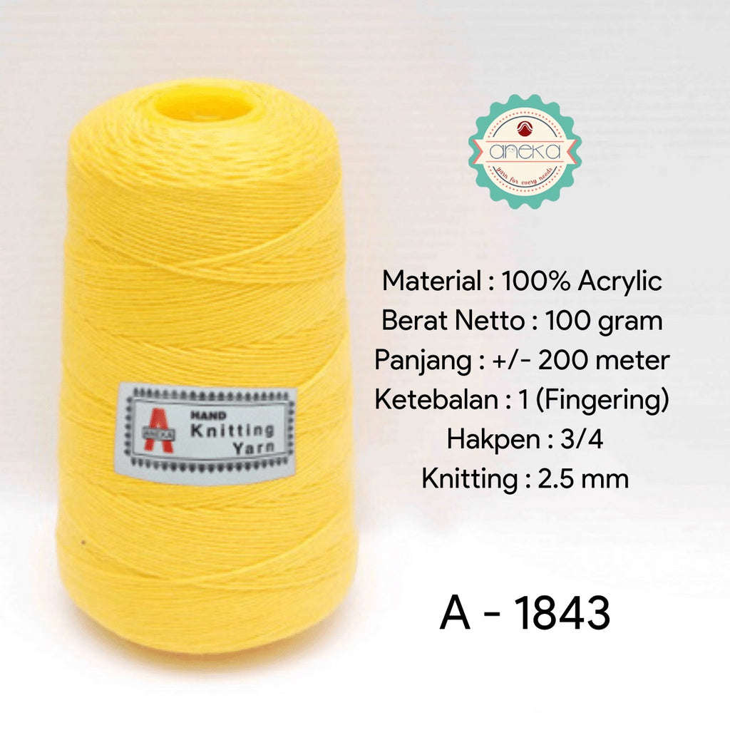 KATALOG - Benang Rajut Aneka / Acrylic Yarn 2