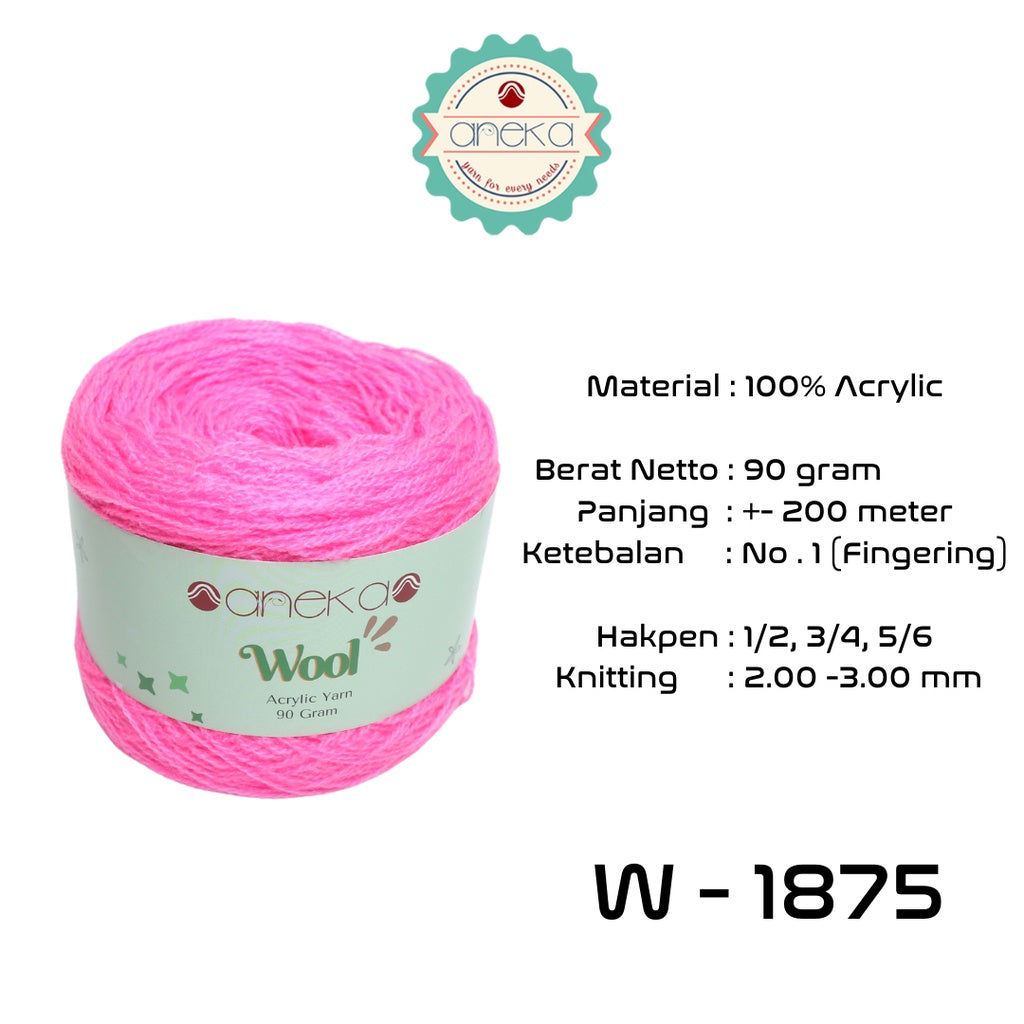KATALOG - Benang Rajut Wool / Wol / Siet Yarn 90 gram - PART 3