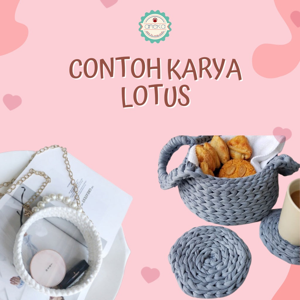 KATALOG - Benang Rajut Lotus Sembur / TShirt / Kaos Yarn Sembur Part 3