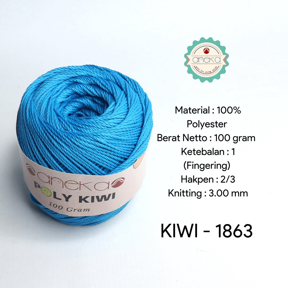 KATALOG - Benang Rajut Poli / Poly Kiwi Yarn - PREMIUM - Part 1