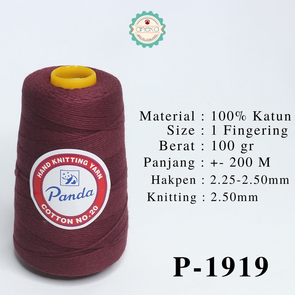 KATALOG - Benang Rajut Katun Panda / Cotton Yarn 2