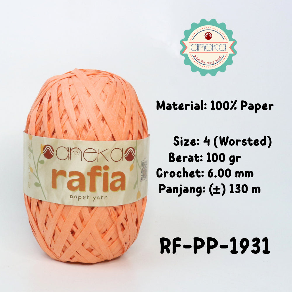 KATALOG - Benang Rajut Rafia / Raffia Paper Yarn