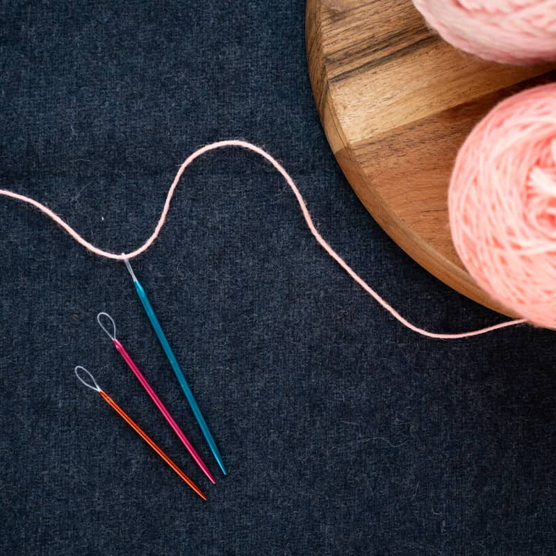 KnitPro -  Wool Needles (Set of 3 Needles)