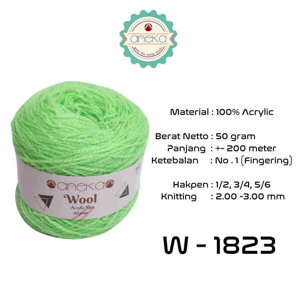 KATALOG - Benang Rajut Wool / Wol / Siet Yarn 30 dan 50 gram - PART 2