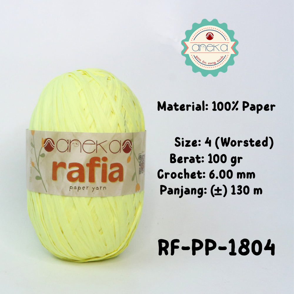 KATALOG - Benang Rajut Rafia / Raffia Paper Yarn