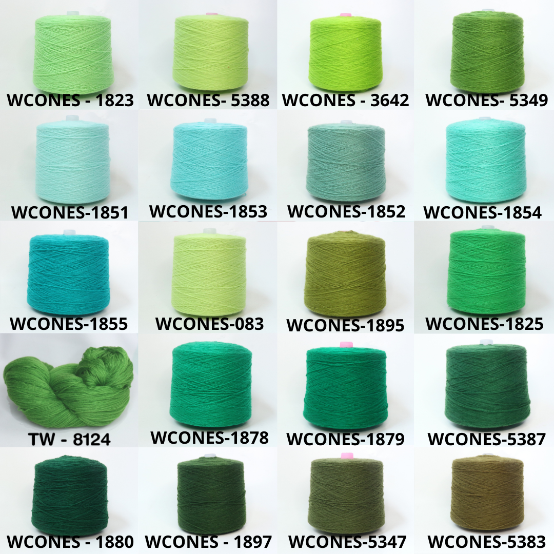 KATALOG - Benang Rajut Wool Aneka Cones / Wol / Siet Yarn / Tufting Rug / Karpet - Part 2