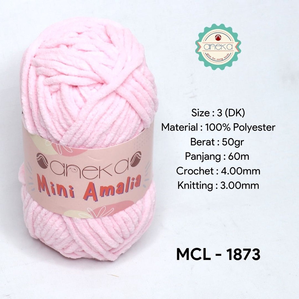 KATALOG - Benang Rajut Mini Amalia / Small Chenille Yarn