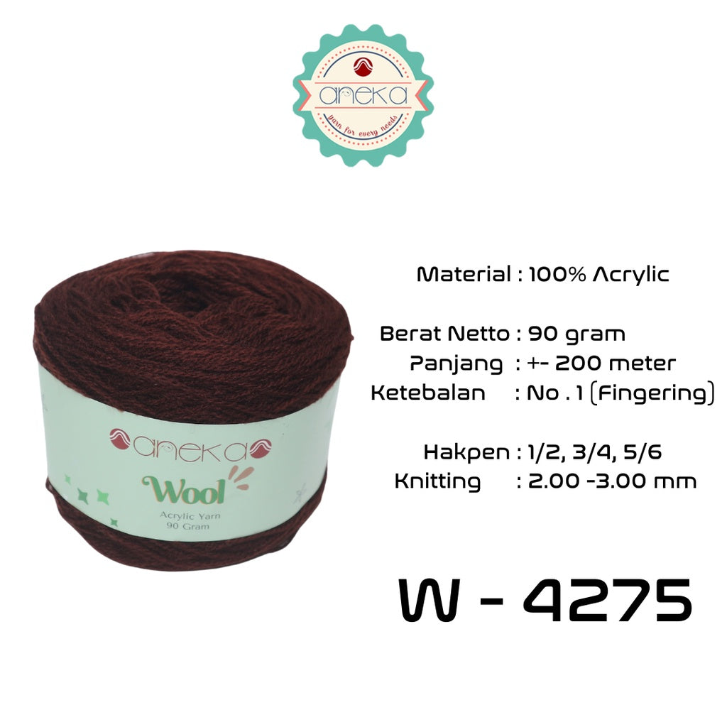 KATALOG - Benang Rajut Wool / Wol / Siet Yarn 90 gram - PART 1