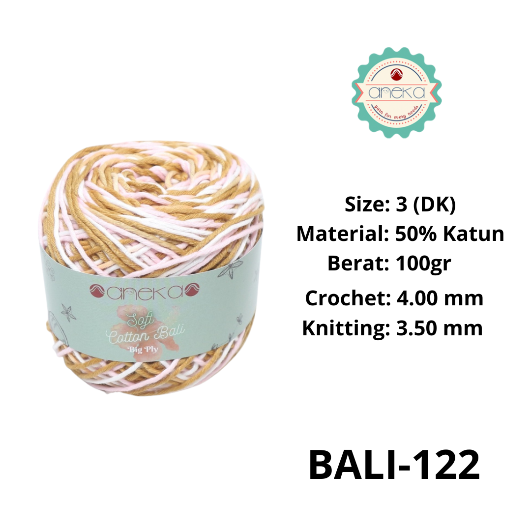 CATALOG - Sembur Mixed Balinese Cotton Knitting Yarn / Soft Cotton Big Ply Mambo