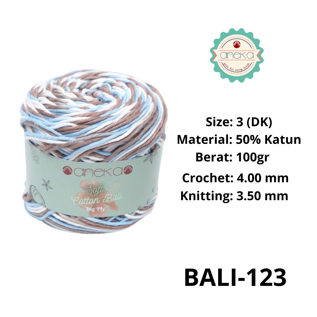 CATALOG - Sembur Mixed Balinese Cotton Knitting Yarn / Soft Cotton Big Ply Mambo