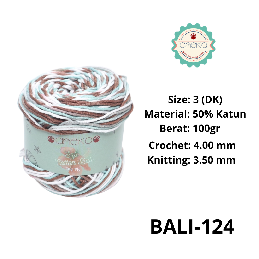 CATALOG - Sembur Mixed Balinese Cotton Knitting Yarn / Soft Cotton Big Ply Mambo