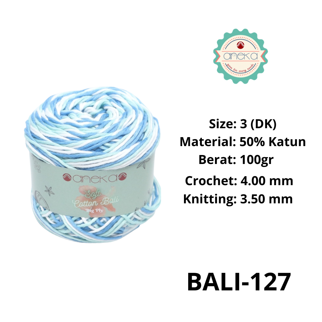 CATALOG - Sembur Mixed Balinese Cotton Knitting Yarn / Soft Cotton Big Ply Mambo