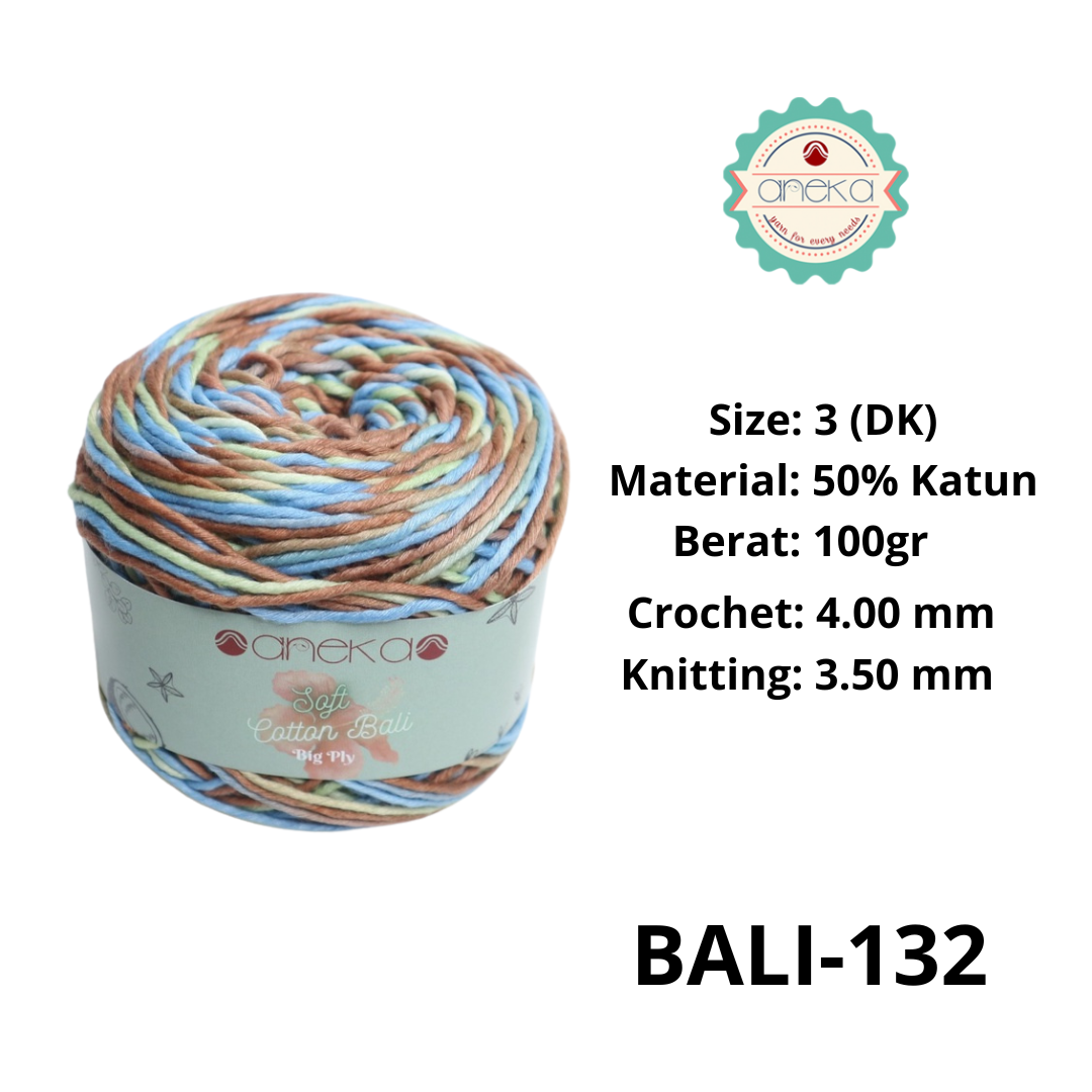 CATALOG - Sembur Mixed Balinese Cotton Knitting Yarn / Soft Cotton Big Ply Mambo