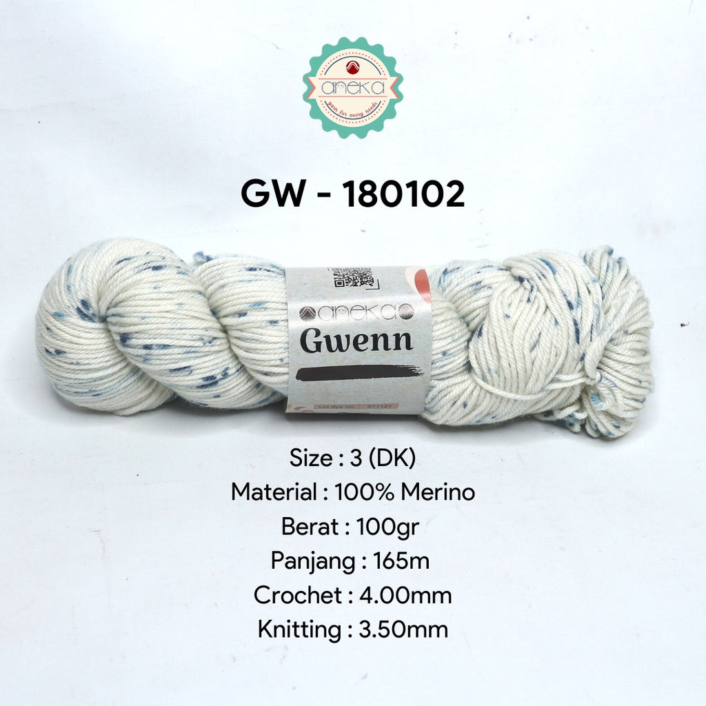 KATALOG - Benang Rajut Gwenn Yarn / Merino - Premium