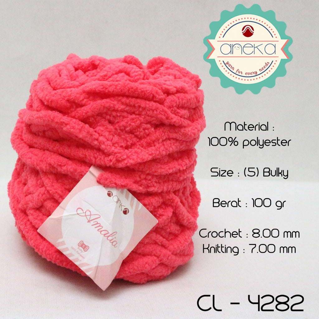 KATALOG - Benang Rajut Chenille Midi Amalia Yarn PART 1
