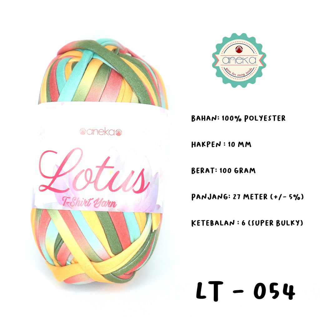 KATALOG - Benang Rajut Lotus Sembur / TShirt / Kaos Yarn Sembur Part 3