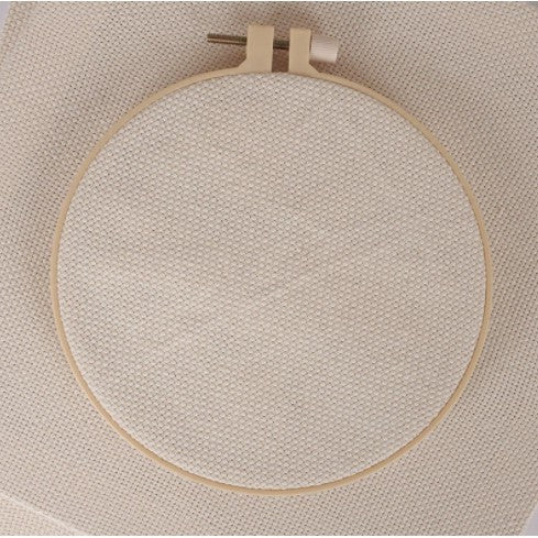 Kain Punch Needle / Monk Cloth Fabric 25 X 30 CM