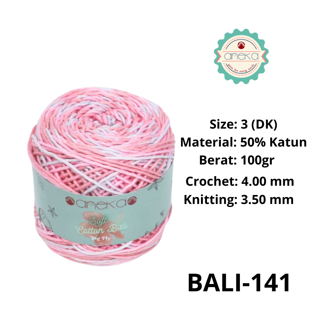 CATALOG - Sembur Mixed Balinese Cotton Knitting Yarn / Soft Cotton Big Ply Mambo