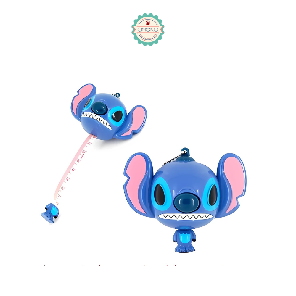 KATALOG - Meteran Gantungan Kunci Karakter Hello Kitty / Winnie The Pooh / Doraemon / Measure Tape