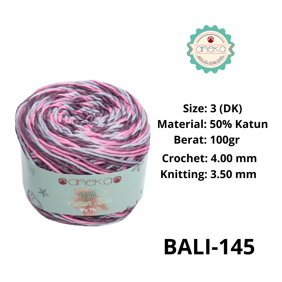 CATALOG - Sembur Mixed Balinese Cotton Knitting Yarn / Soft Cotton Big Ply Mambo