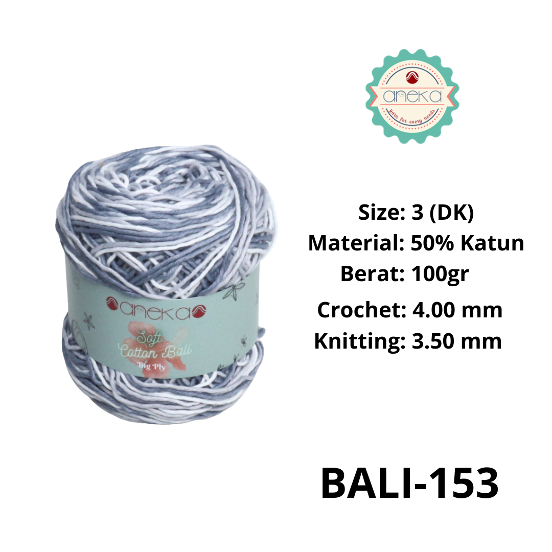 CATALOG - Sembur Mixed Balinese Cotton Knitting Yarn / Soft Cotton Big Ply Mambo