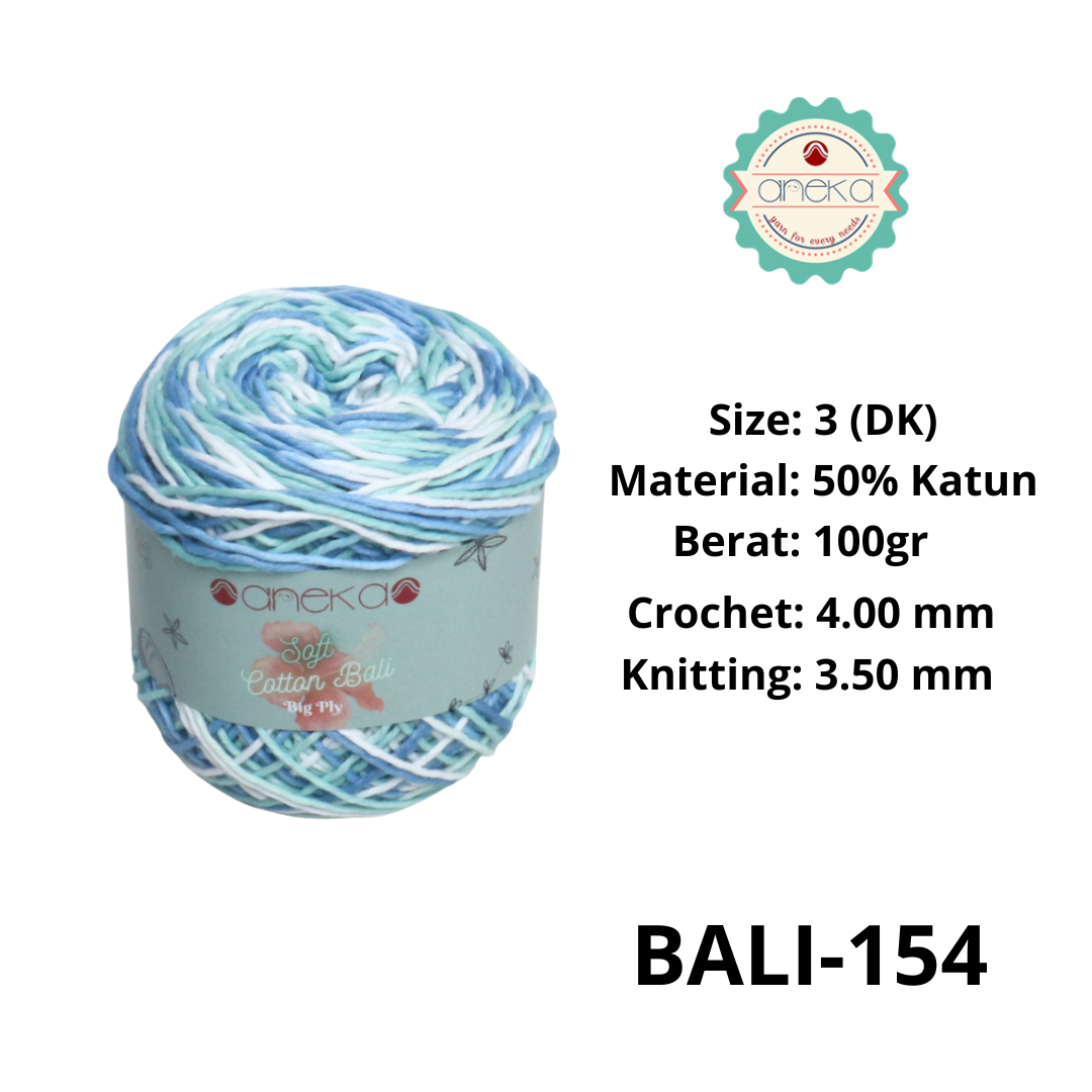 CATALOG - Sembur Mixed Balinese Cotton Knitting Yarn / Soft Cotton Big Ply Mambo