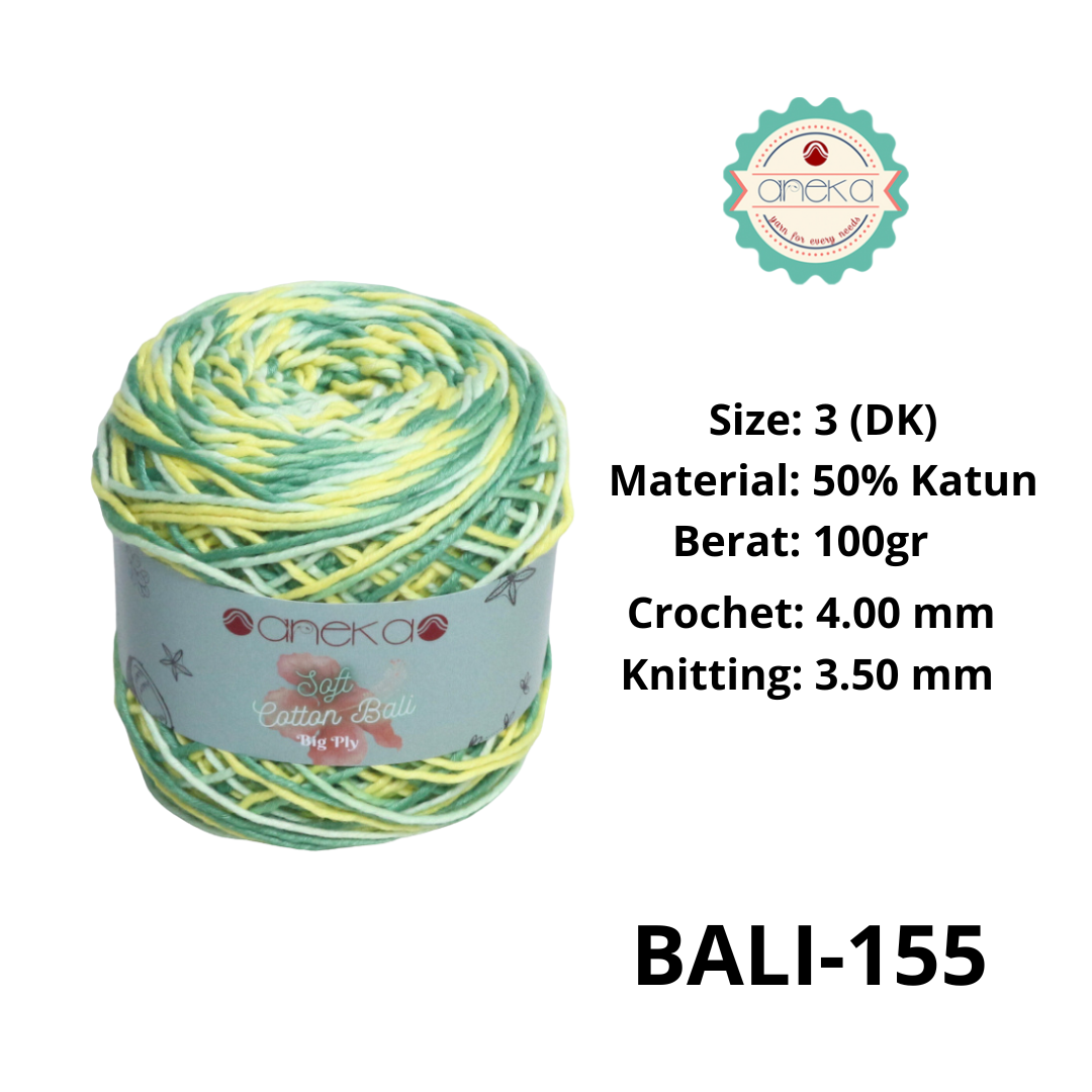 CATALOG - Sembur Mixed Balinese Cotton Knitting Yarn / Soft Cotton Big Ply Mambo