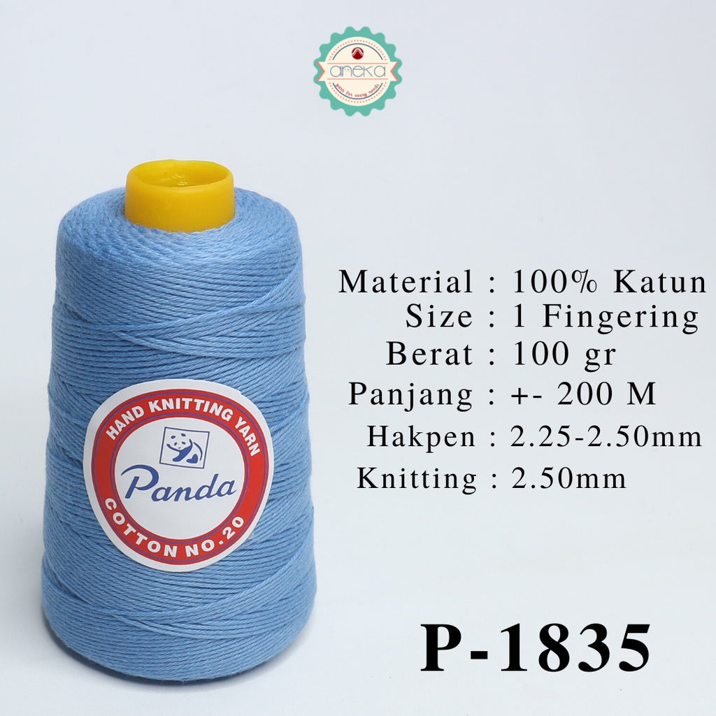 KATALOG - Benang Rajut Katun Panda / Cotton Yarn 2