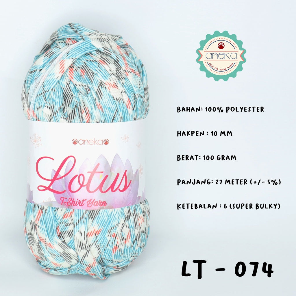 KATALOG - Benang Rajut Lotus Sembur / TShirt / Kaos Yarn Sembur Part 3