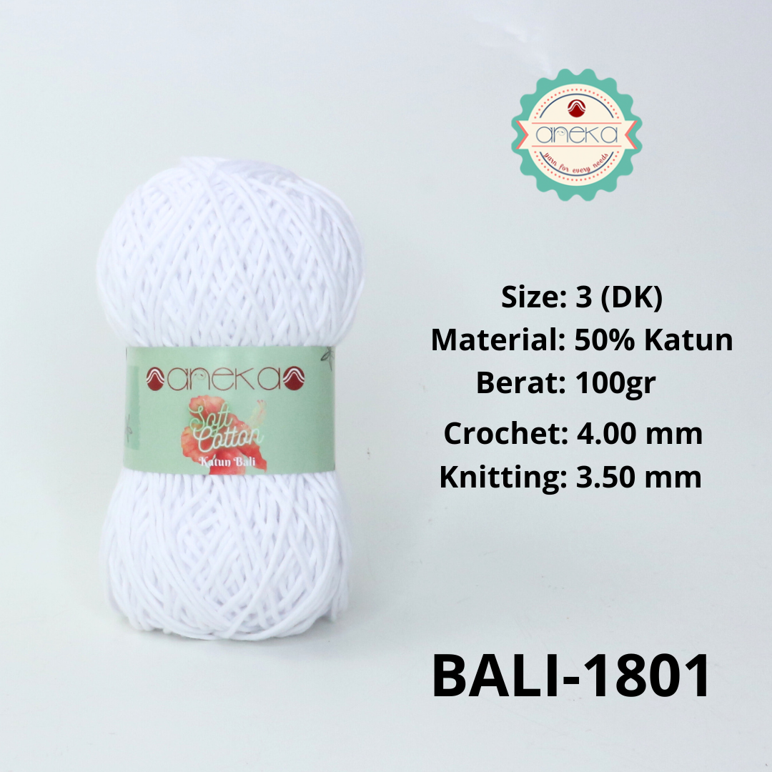 KATALOG - Benang Rajut Katun Bali ANEKA / Soft Cotton Big Ply made by ANEKABENANG PART 1