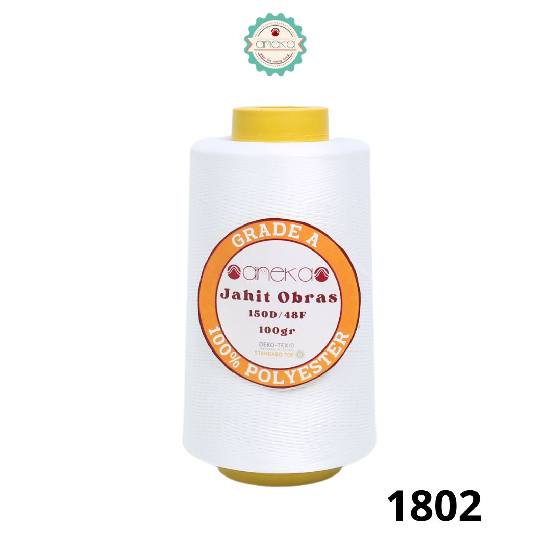 KATALOG - Benang Jahit Obras 5000 Yard Polyester / Grade A 130 Gram