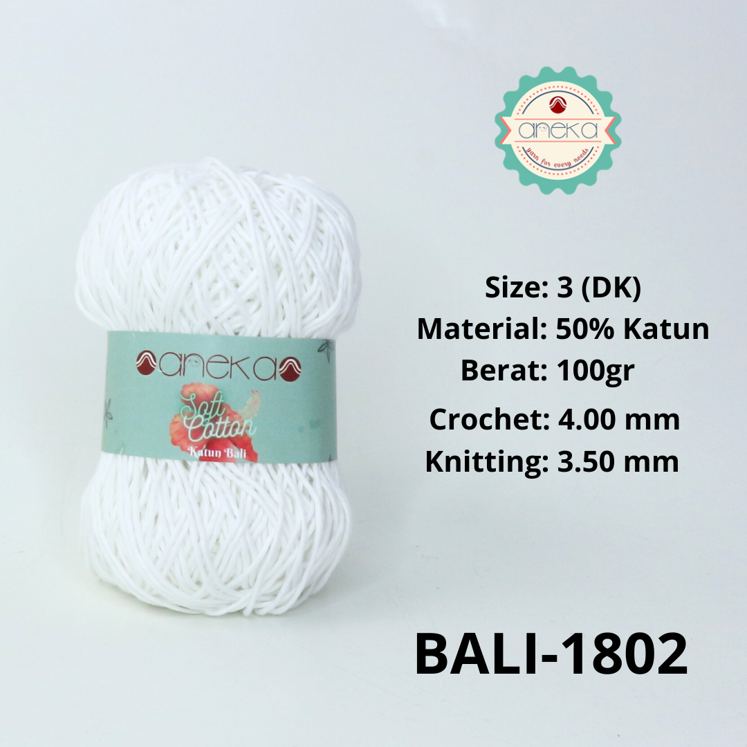 KATALOG - Benang Rajut Katun Bali ANEKA / Soft Cotton Big Ply made by ANEKABENANG PART 1