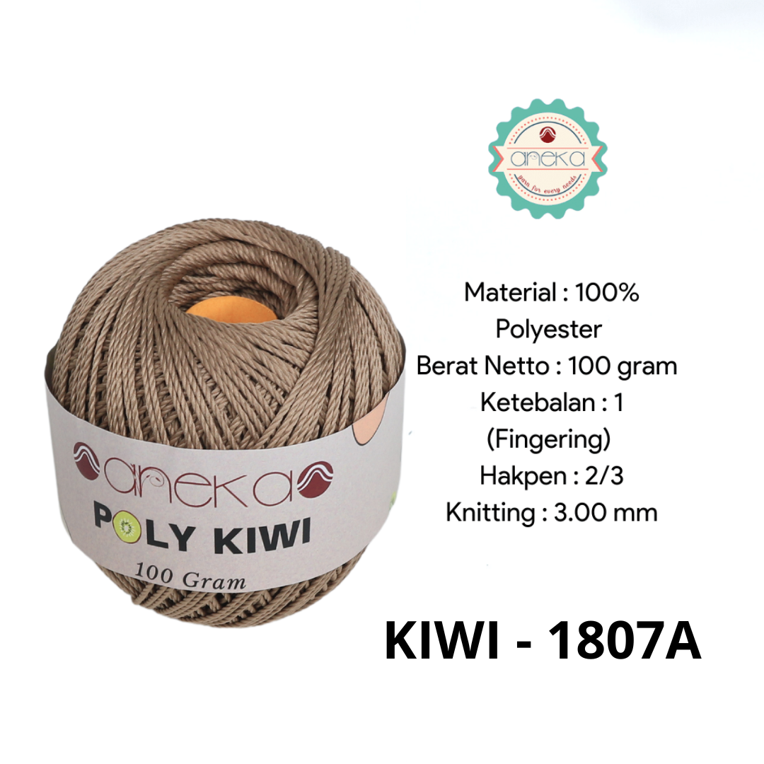 Katalog - Benang Rajut Poli / Poly Kiwi Yarn - PREMIUM - Part 1