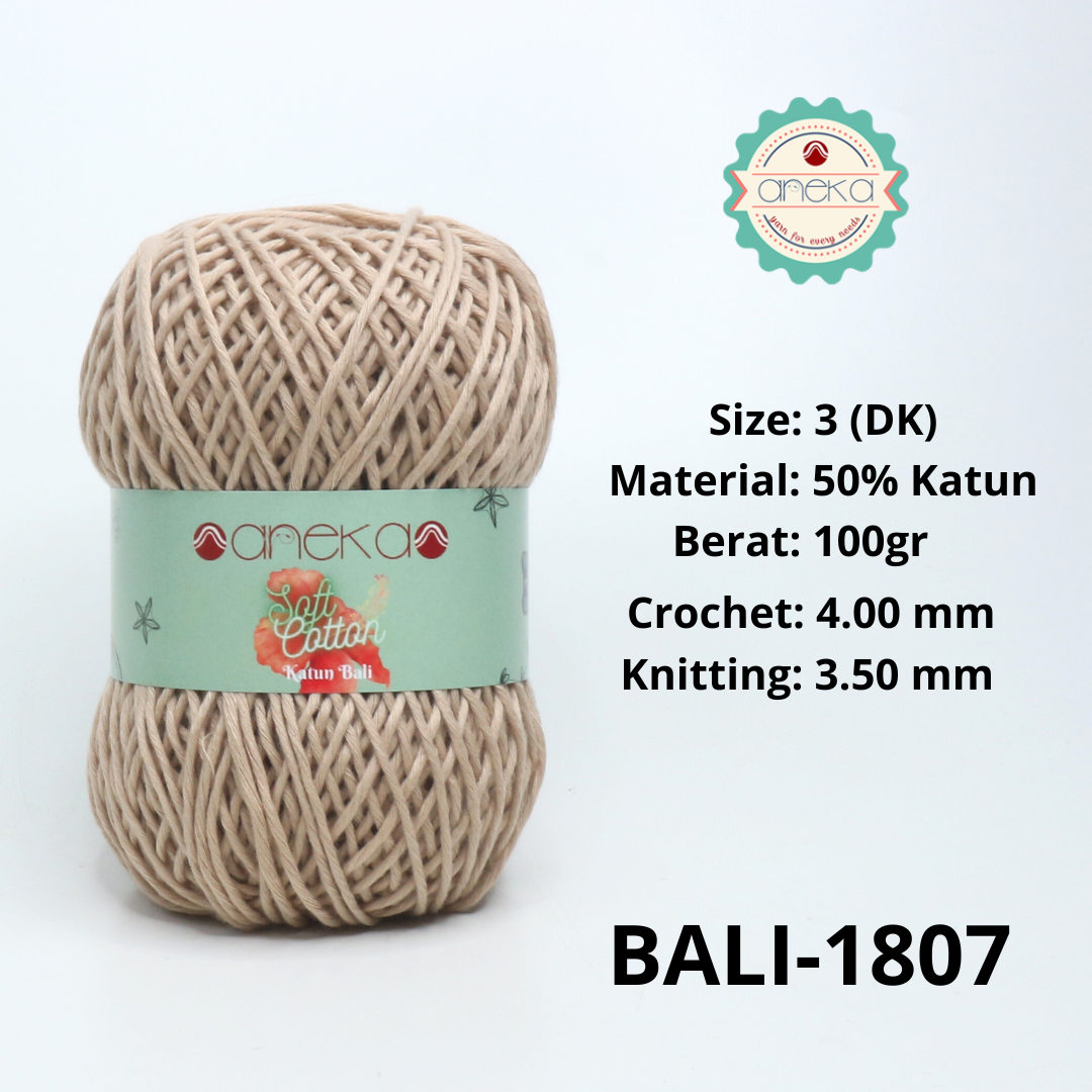 KATALOG - Benang Rajut Katun Bali ANEKA / Soft Cotton Big Ply made by ANEKABENANG PART 1