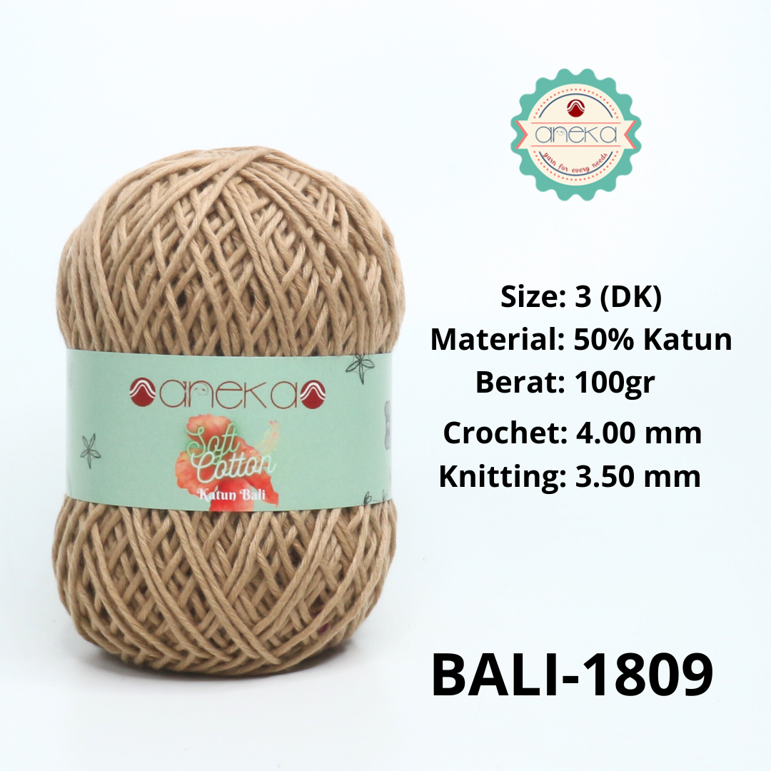 KATALOG - Benang Rajut Katun Bali ANEKA / Soft Cotton Big Ply made by ANEKABENANG PART 1