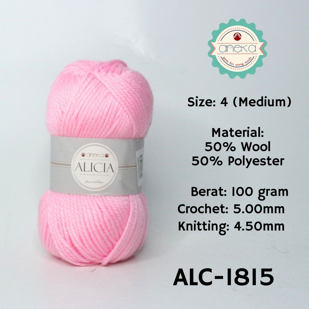 KATALOG - Benang Rajut Wool Alicia / Crochet Knitting Yarn - Part 1