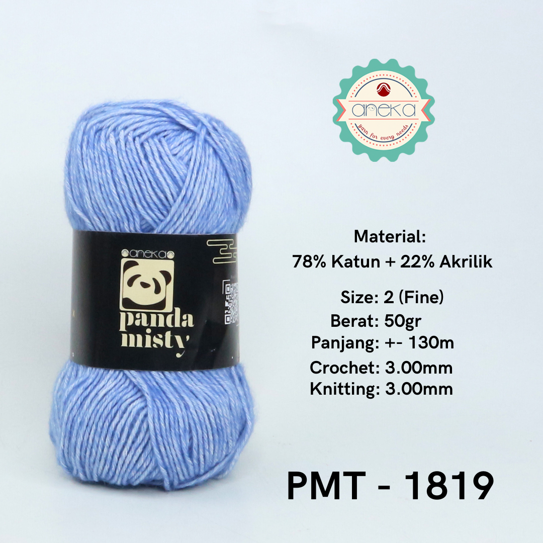 KATALOG - Benang Rajut Katun Panda Misty / Semprot Wol / Stonewashed Yarn - PART 2