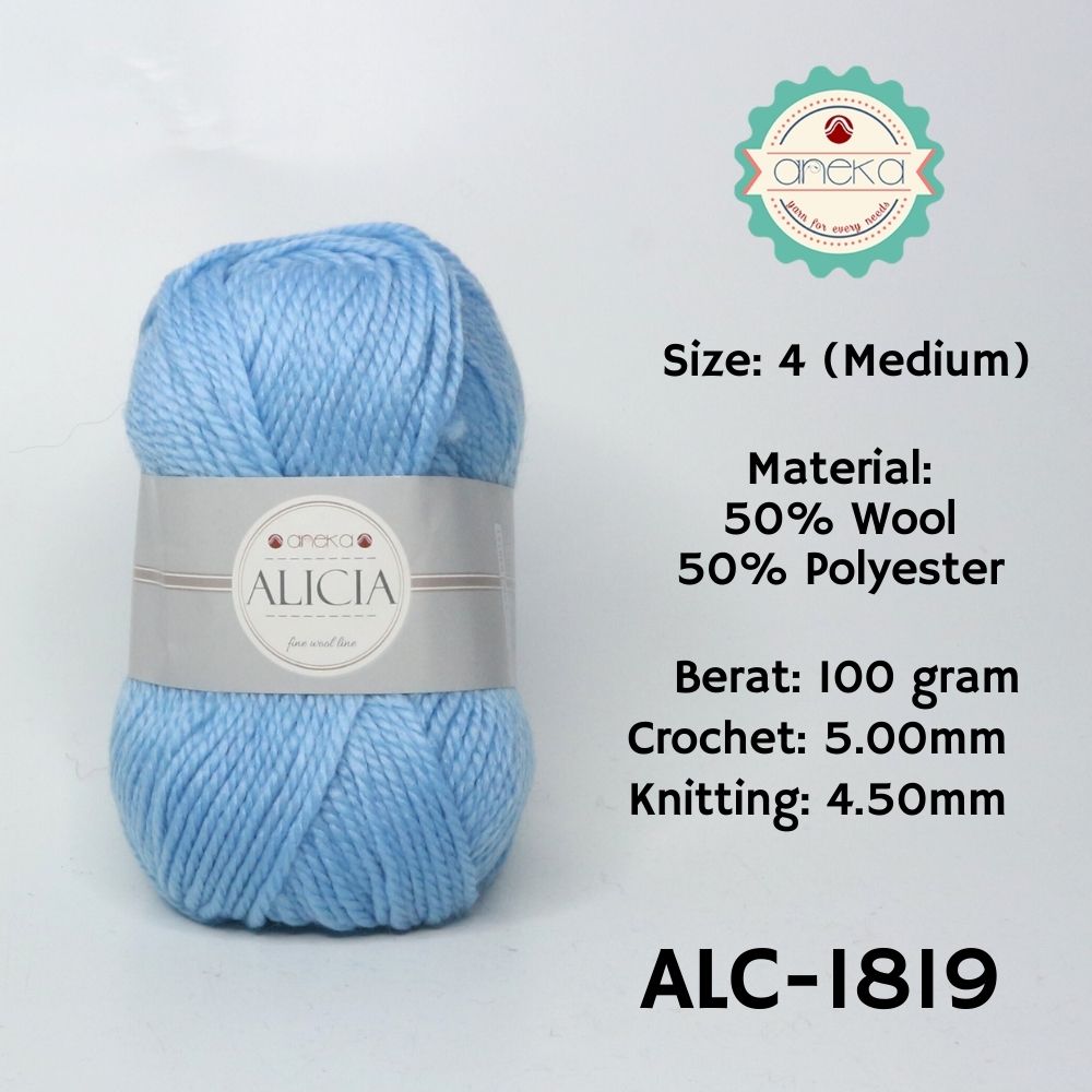 KATALOG - Benang Rajut Wool Alicia / Crochet Knitting Yarn - Part 2