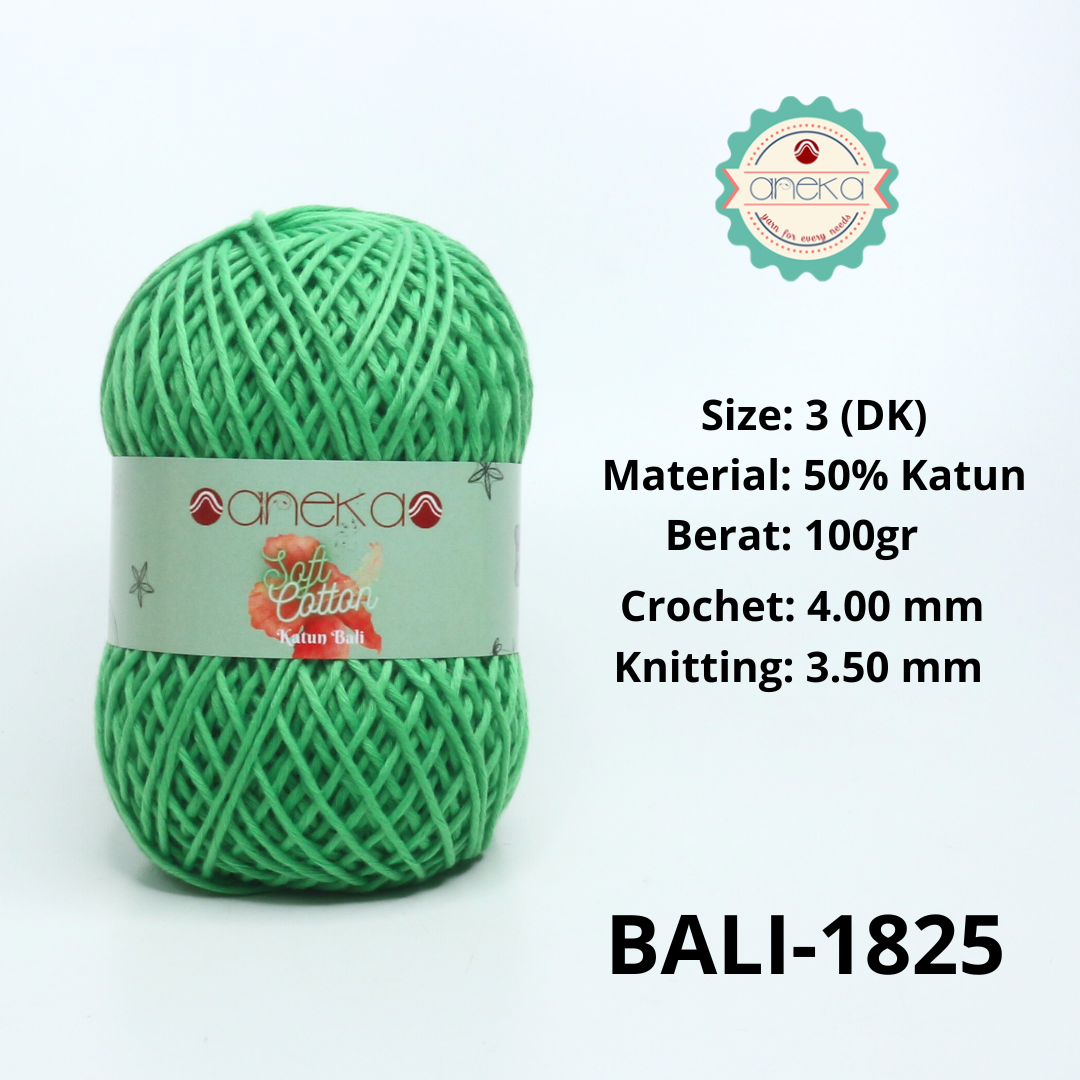 KATALOG - Benang Rajut Katun Bali ANEKA / Soft Cotton Big Ply made by ANEKABENANG PART 1