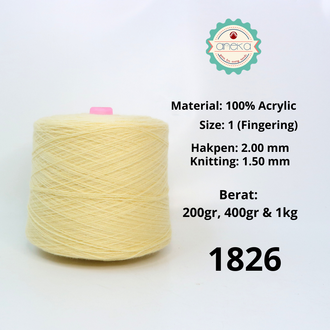 KATALOG - Benang Rajut Wool Aneka Cones / Wol / Siet Yarn / Tufting Rug / Karpet - Part 4