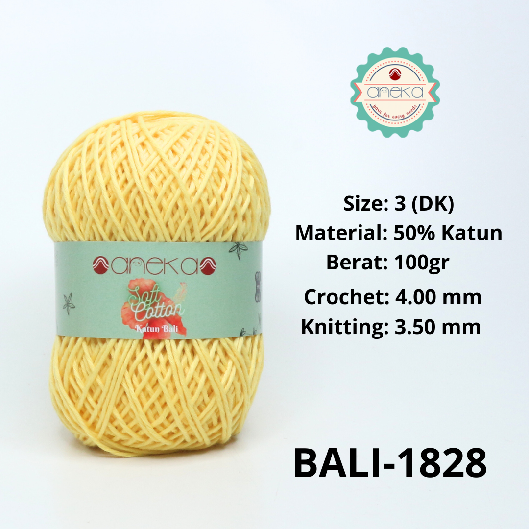 KATALOG - Benang Rajut Katun Bali ANEKA / Soft Cotton Big Ply made by ANEKABENANG PART 1